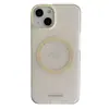 Funda de Teléfono Magnética Simple Estilo Coreano con Salpicaduras de Tinta 13 Promax14Promax para iPhone15/12Pro