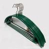 Engrosado Engrosado Antideslizante Inmersión de Plástico Semicircular Percha para Ropa Hogar Silicona Anti-Hombro Percha con Gancho Metal Sin Marcas Secado