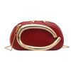 Bolso Clutch Transfronterizo 2025 Nuevo Acrílico Europeo y Americano Fiesta de Boda Bolso de Cena Retro Metal Hombro Bandolera