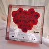 Flor Eterna Amor Caixa de Flores Acrílica Amor CD Tanabata 520 Dia dos Namorados Presente de Aniversário para Namorada Venda por Atacado de Fábrica