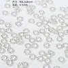 Liga Nova Estilo Chinês Acessórios Suporte Flor de Lótus Espaçador com Contas Pacote de Materiais para Pulseira de Contas Feita à Mão DIY Acessórios Prata Brilhante