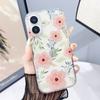 Adecuado para funda de teléfono móvil Apple 16promax Pantalla Completa Flores Quemadas iPhone15 Transparente Anticaída 14 Doble 13 Duro