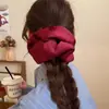 Scrunchie de Cetim de Seda de Alta Qualidade Estilo Francês para Mulheres, Novo Elástico de Cabelo, Faixa Elástica para Rabo de Cavalo, Acessório de Cabelo