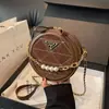 2026 Original Alta Calidad Otoño e Invierno Moda Perla Bolso Pequeño Mujer Sencillo Versátil Bolso Redondo Pequeño Nuevo Bolso Cruzado