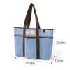 Bolsa de Playa Portátil de Nuevo Estilo Transfronteriza, Bolsa de Almacenamiento de Playa y Natación de Gran Capacidad a la Moda, Bolsa de Almacenamiento de Traje de Baño y Gafas de una Sola Correa
