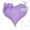 Nuevo globo de foil con forma de lazo de corazón mate de 36 pulgadas para comercio exterior transfronterizo, para propuesta, Día de San Valentín y decoración de fiesta de cumpleaños