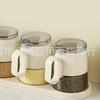 Ventas Directas de Fábrica de Artículos de Cocina Nuevos Sellados a Prueba de Fugas y Dosificadores Serie de Condimentos Set al por Mayor Olla de Vidrio para Aceite