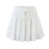 Venta al por mayor Otoño 2026 Nuevo Conjunto de Top Blanco de Manga Larga para Mujer Estilo Europeo y Americano + Falda de Encaje 9915