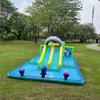 Nuevo Castillo Inflable de Tiburón para Jugar en el Agua, Tobogán Interior y Exterior para el Hogar, Castillo Inflable de Fiesta de Combinación Multifuncional