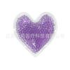Ventas Directas de Fábrica Perlas de Gel de PVC Forma de Corazón Parche de Hielo Doble Uso Caliente y Frío Reutilizable Corazón Bolsa de Hielo Pequeña Personalización