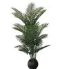 Plantas Verdes Simuladas, Plantas de Girasol de Alta Gama, Plantas en Maceta, Adornos de Decoración para Sala de Estar del Hogar, Árboles Falsos y Plantas Verdes de Interior de Pie