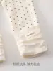 Leggings para Niña Atuendo de Primavera Leggings para Bebé Pantalones Largos para Niños Dulce de Puntos Pantalones Versátiles de Canalé