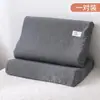 Um par de fronhas de látex 100% algodão 30x50, fronha de espuma de memória de algodão puro capa para travesseiro individual 40x60 para uso doméstico