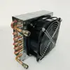 Máquina de grabado radiador de refrigeración por agua circulante bomba de agua de refrigeración del motor del husillo disipador de calor ventilado por ventilador tanque de agua de la máquina de soldadura
