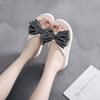 Cross-border Hot-selling Bow Casual Sandálias Femininas Europeia e Americana Bonito Non-slip Altura aumentando Chinelos Senhora resistente ao desgaste para Mulheres