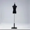 Accesorios para Maquetas de Vestidos de Novia, Escaparate de Tienda de Ropa Femenina, Maniquí de Cuerpo Entero Blanco y Negro, Soporte de Exhibición para Vestidos