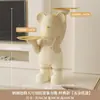 Alemania 2026 Nuevo Modelo Fabricante Oso Violento Celebridad de Internet Adorno Grande de Pie Estilo Crema Sala de Estar Mueble de TV Mesa Auxiliar de Sofá