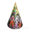 Suministros para Fiesta de Cumpleaños Temática de Dragon Ball Banderín Servilleta Decoración de Fiesta de Anime Set de Vajilla Desechable de Cómics