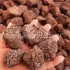 Piezas Grandes de Piedra Volcánica Roja para Construcción de Muros, Paisajismo, Acuarios, Cultivo Bacteriano, Tanques para Peces Betta, Piedra de Superficie, Piedras Filtrantes y Material Filtrante