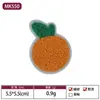 Parches de Tela Autoadhesivos con Temática de Comida, Parches Bordados de Frutas para Toallas, Accesorios para Fundas de Teléfono, Accesorios para Ropa, Parches para Zapatos y Sombreros, Artículos Populares de Venta Transfronteriza