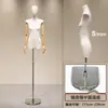 Soporte de Exhibición de Modelo de Cuerpo Plano Estilo Coreano Accesorios de Cuerpo Entero para Ropa de Mujer Pecho Plano de Cuerpo Medio Maniquí para Escaparate de Tienda de Ropa