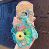 Merchandising Oficial de Pequeño Monstruo de la Montaña Langlang Llavero de Muñeco Cerdo Colgante de Mochila de Peluche Llavero de Figura Accesorio