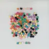 Peluca de trenza sucia nueva transfronteriza, cuentas de silicona para el cabello, DIY, cuentas de silicona para niños, cuentas de silicona luminosas, en stock, al por mayor