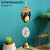 Sino de Vento de Resina Japonês Sino de Quarto Pingente de Carro Desenho Animado Gato Preto Presente de Aniversário Varanda Dia Ensolarado Conjunto de Bonecas