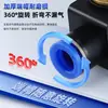 Conector Rápido Neumático para Tubería de Aire Conector Rápido Válvula de Mariposa Tipo Tubería Lsa Conector Rápido para Tubería de Aire Azul y Blanco