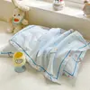 Funda de almohada de gasa arrugada de algodón para niños Funda de almohada de látex para bebé 30X50CM Funda interior para cojín de siesta de jardín de infancia