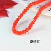 Kit de Materiales para Pulseras DIY Hechas a Mano con Cuentas 8mm Cristal de Vidrio Cuentas Planas Cuentas para Puerta Cortina Divisoria Cuentas Sueltas Semiacabadas