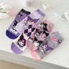 Calcetines de barco para niños verano patrón de dibujos animados calcetines rectos tridimensionales lindas bolitas dibujos animados japoneses calcetines de barco calcetines al por mayor