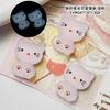 Acessórios de unha de gato macaron de cor sólida transparente de gelo luminosos fofos tridimensionais kt gato material peça de unha acessórios diy