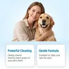 Pluma para Limpiar los Dientes de Mascotas: Limpia suavemente los dientes de las mascotas, eliminando la suciedad superficial y las manchas con ingredientes suaves para una sensación fresca, cómoda y limpia