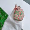 Celebridad de Internet Transfronteriza Ins Estuche Protector para airpods4 con Estampado de Leopardo Silicona Soporte para Audífonos Apple Estuche para Audífonos Nicho Sentido de Alta Gama