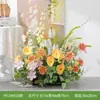 HY-DW5 Macetas florales artificiales, plantas verdes reales para decoración interior y exterior, restaurante, populares en redes sociales