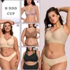 Sujetador de Gel Inalámbrico para Mujer Tallas Grandes de Soporte Sin Costuras