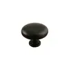 Puxador Preto de Furo Único Estilo Moderno Americano Simples para Gaveta de Sapateira, Guarda-Roupa, Maçaneta de Porta de Armário de Liga de Alumínio
