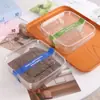 Caja de Empaque para Pastel Selva Negra Tiramisú Caja para Crema de Fresa Mango Durazno Blanco Arándano Caja para Mousse