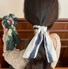 Nuevo Estilo Rosa Silvestre Van Gogh Cinta para el Cabello Cielo Estrellado Satín Pintura al Óleo Diadema Cuerda para el Cabello Accesorio para el Cabello