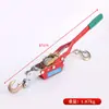 Apertador de Arame Manual Multifuncional 1-4t Cabo de Aço Gancho Duplo Tensor Arame de Aço para Caminhão Agrupador Atacado