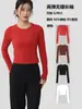Ropa de Yoga Otoño e Invierno Dropshipping, Body Waffle Sin Costuras Ajustado de Manga Corta Larga para Figuras Pequeñas