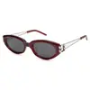Colección de Gafas de Sol de Metal, Nuevo Estilo de Alta Gama para Mujer, Moda Personalizada Fotografía Callejera, Gafas de Sol Lisas Ojo de Gato Anti-UV para Hombre