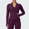 Chamarra de yoga con cremallera, cuello alto, diseño patchwork transfronterizo para mujer, otoño e invierno, cortavientos cálida, ajuste ceñido, top deportivo para correr