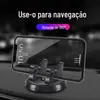 Suporte de celular para carro suprimentos para carro suporte de navegação rotativo criativo suporte fixo para painel de instrumentos do carro fabricantes