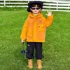 Casaco Infantil Outono Inverno 26 Novo Outdoor Acolchoado Bebê Três em Um Jaqueta de Esqui Infantil Meninos Inverno Mais Veludo