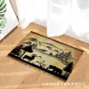 Capacho de entrada estilo nórdico transfronteiriço, tapete de chão de cozinha espesso absorvente, resistente à sujeira e fácil de manter, disponível para dropshipping