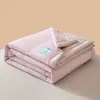 Colcha de Algodón Puro de Verano de Xinjiang, Colcha de Aire Acondicionado Infantil 100% Algodón, Colcha Fina de Verano Individual/Doble, Relleno de Colcha, Colcha de Verano, Lavable a Máquina