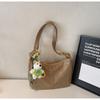 Colgante de Comercio Exterior Bolso Lindo para Mujer 2025 Nuevo Bolso de Hombro de Moda para Mujer Versátil Bolso Cruzado Tipo Dumpling para Niñas