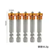 Yun Bei comercio electrónico anillo magnético PH2 cruz cabeza multicolor 65/50mm destornillador eléctrico cabeza magnética color cabeza de anillo magnético